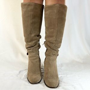 Knee high boots, 3 1/2 heel